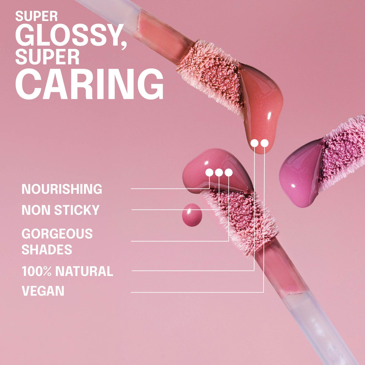 Uoga Uoga Natural Lipgloss Frostberry