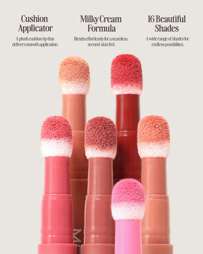 Moira Cushion Kiss Lip Cream - Fleece Mocha 005