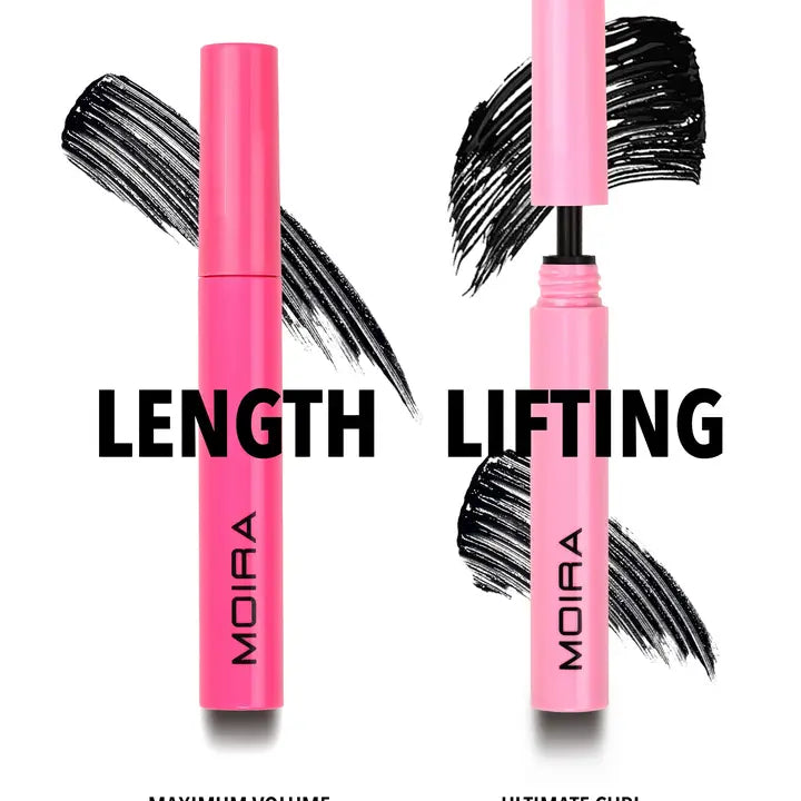 Moira Maximum Volume & Lifting Mascara - Jet Black 002