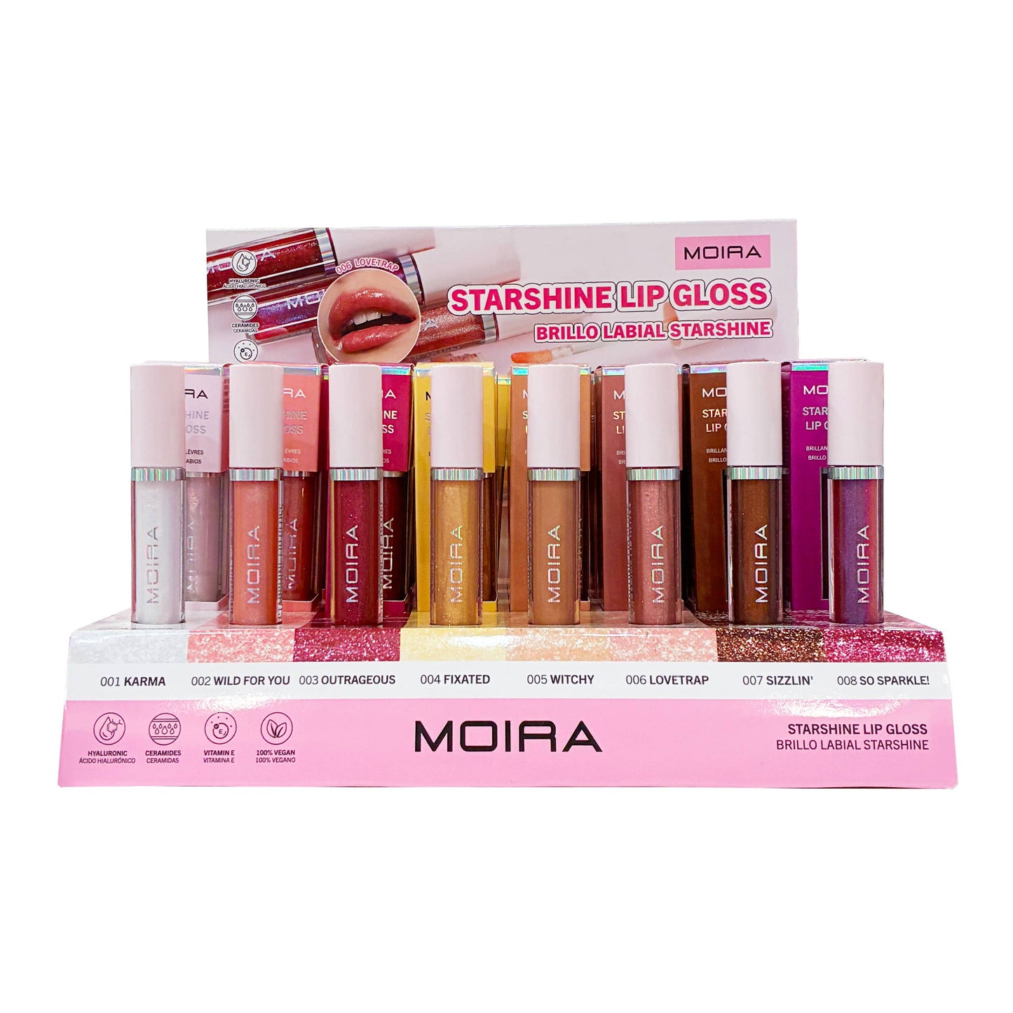 Moira Starshine Lip Gloss - So Sparkle! 008
