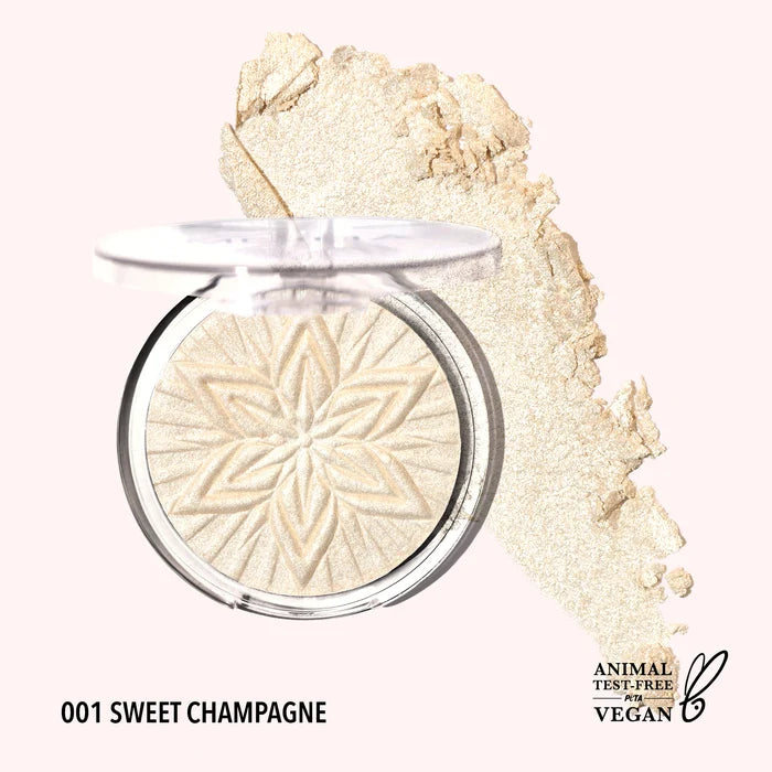 Moira Sun Glow Face & Body Highlighter - Sweet Champagne 001