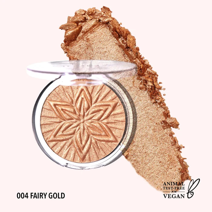Moira Sun Glow Face & Body Highlighter - Fairy Gold 004