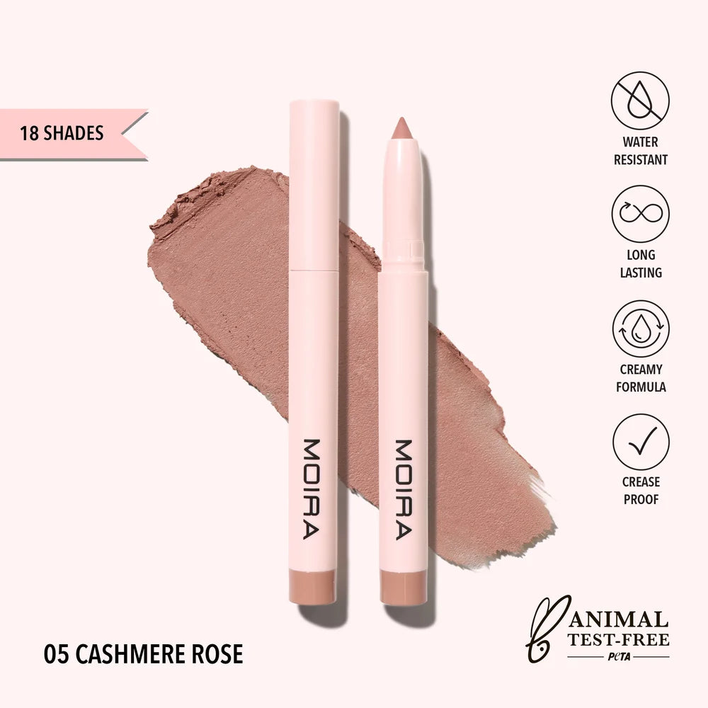 Moira At Glance Stick Shadow - Cashmere Rose 005