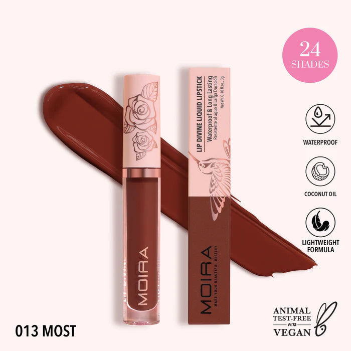 Moira Lip Divine Liquid Lipstick - Most 013