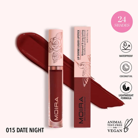 Moira Lip Divine Liquid Lipstick - Date Night 015