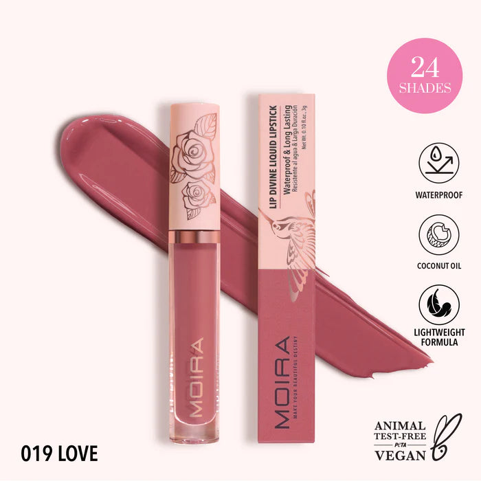 Moira Lip Divine Liquid Lipstick - Love 019
