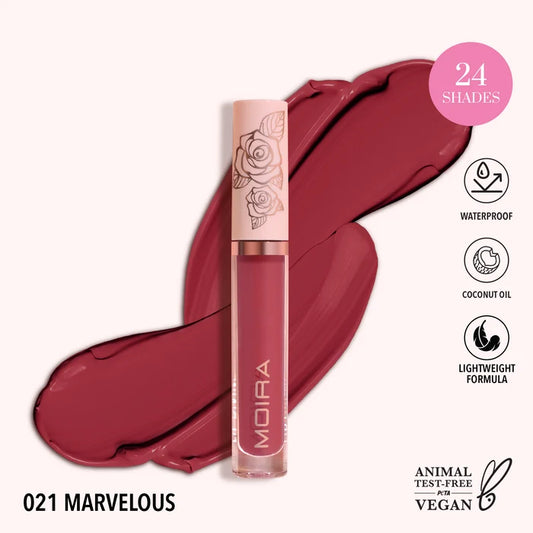 Moira Lip Divine Liquid Lipstick - Marvelous 021