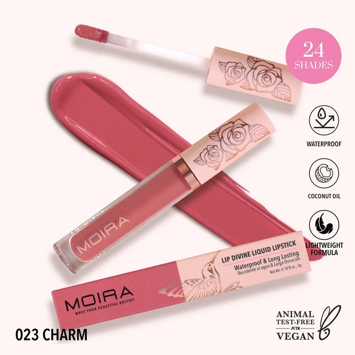 Moira Lip Divine Liquid Lipstick - Charm 023
