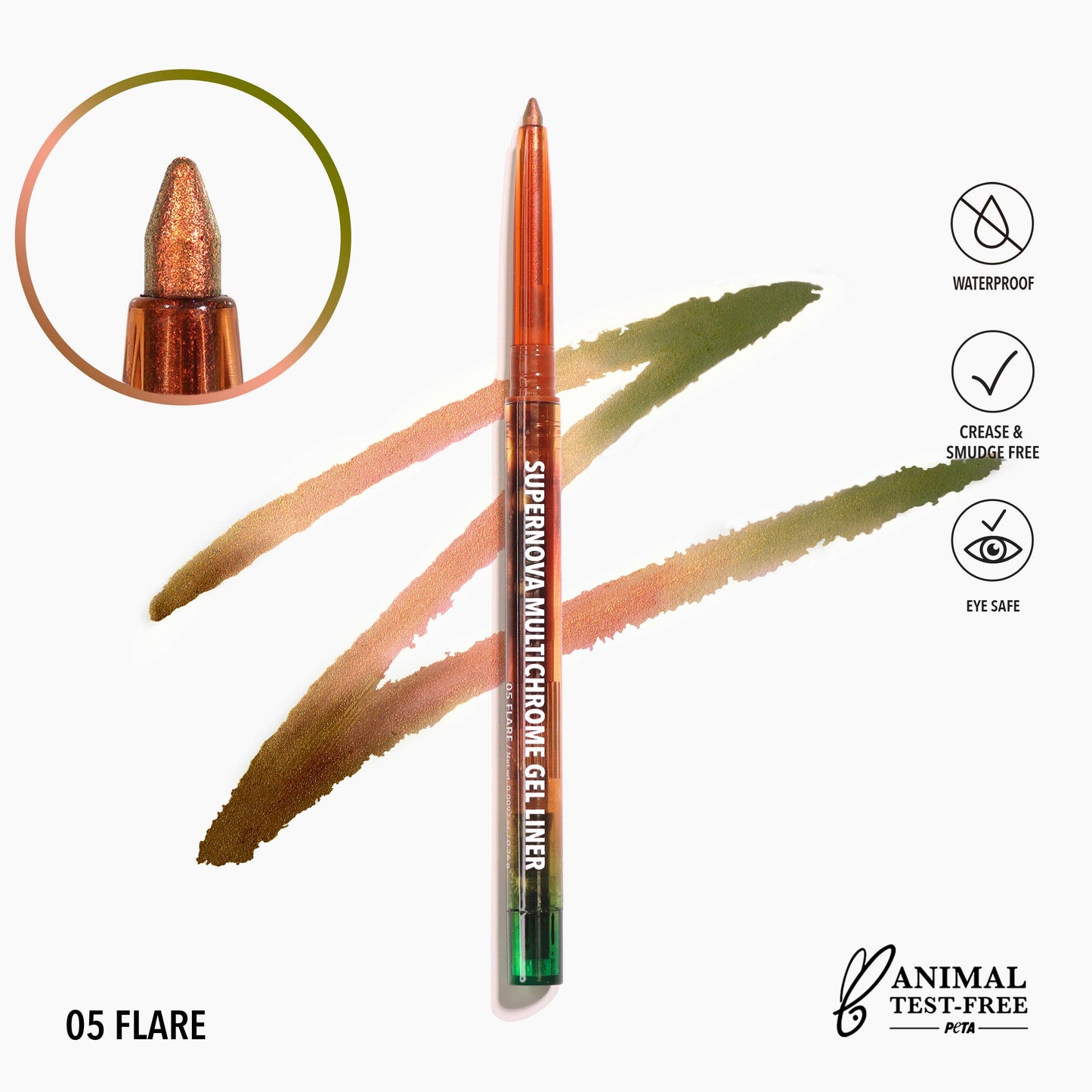 Moira Supernova Multichrome Gel Liner - Flare 005