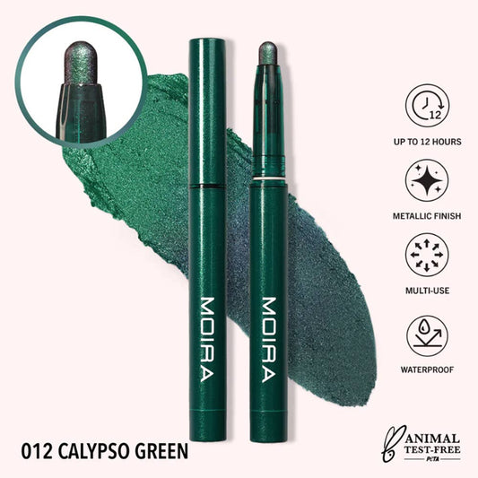 Moira Stellar Glaze Stick Shadow - Calypso Green 012