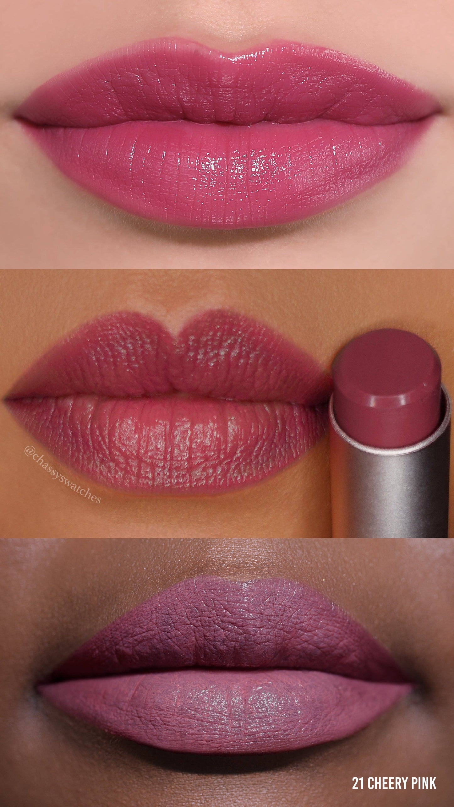 Moira Signature Lipstick - Cherry Pink 021