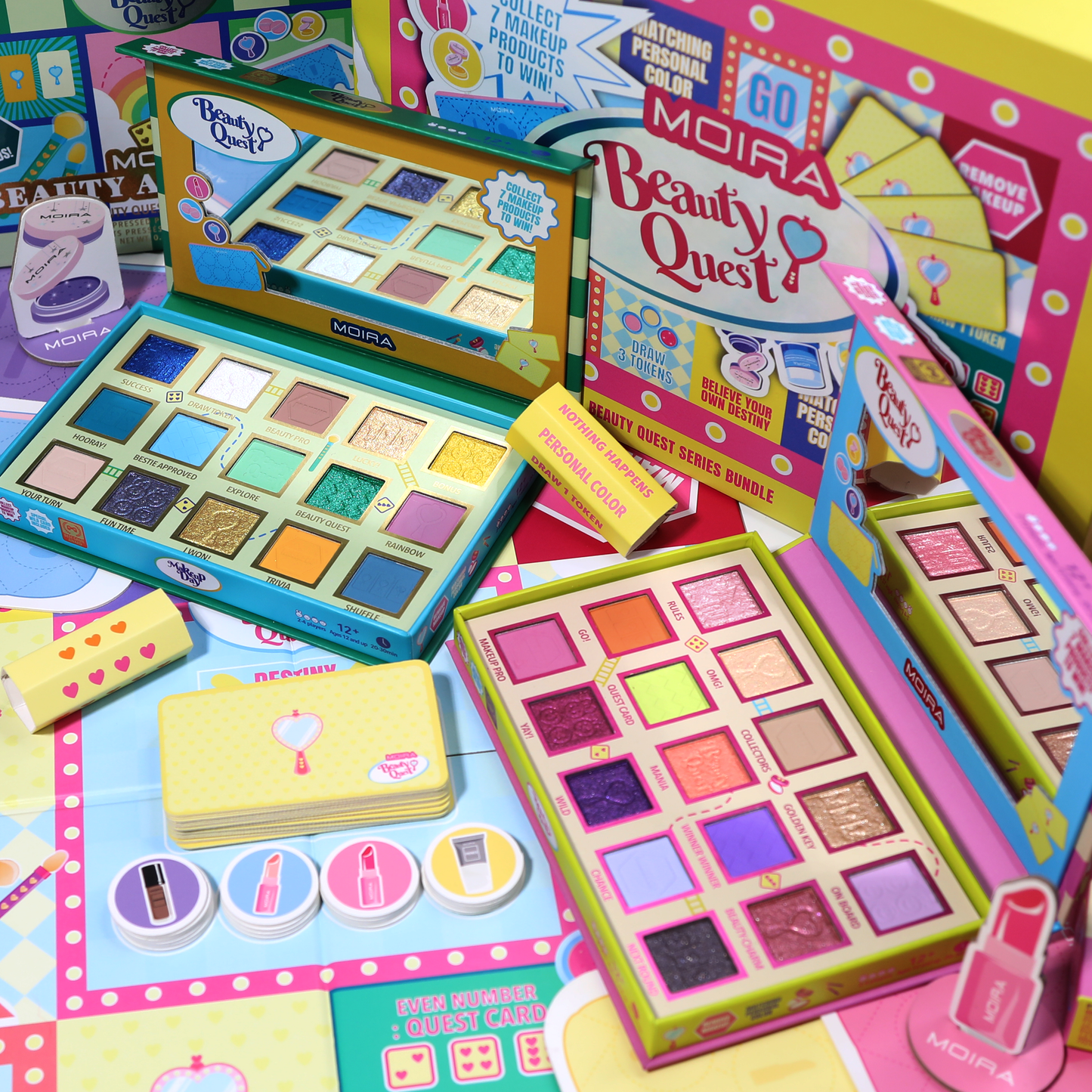 Moira Beauty Adventure Pressed Pigment Eyeshadow Palette