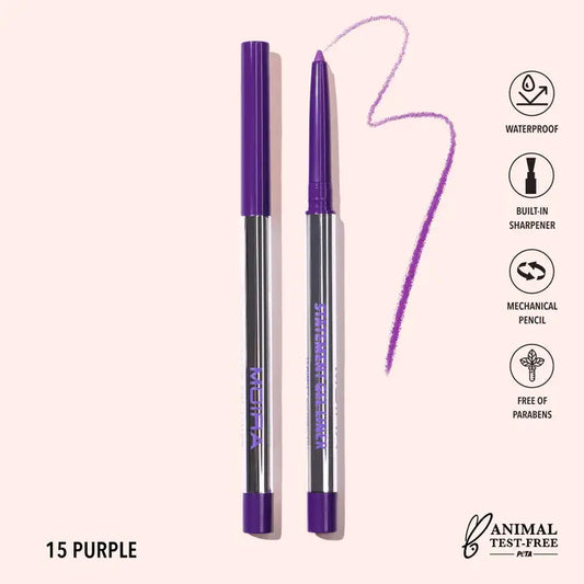 Moira Statement Gel Eyeliner - Purple 015