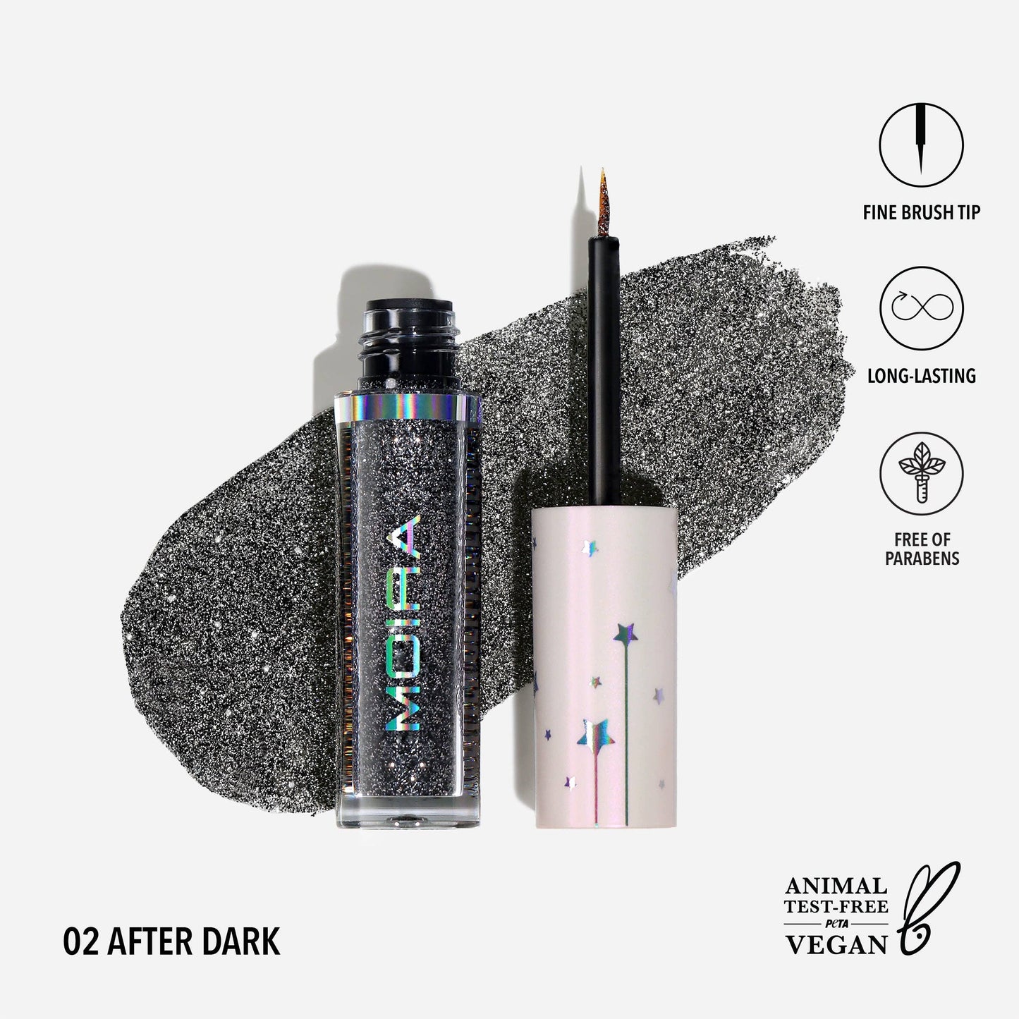 Moira Glitter Glitter Liner - After Dark 002