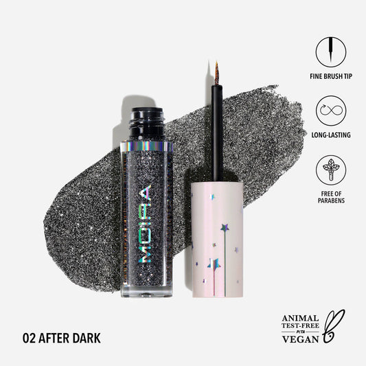 Moira Glitter Glitter Liner - After Dark 002
