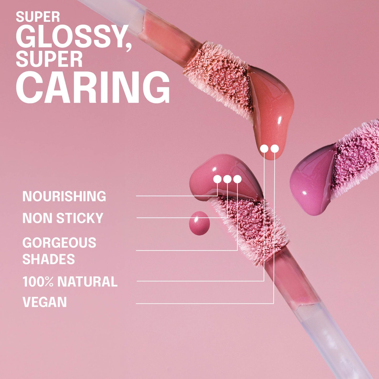 Uoga Uoga Natural Lipgloss Frostberry