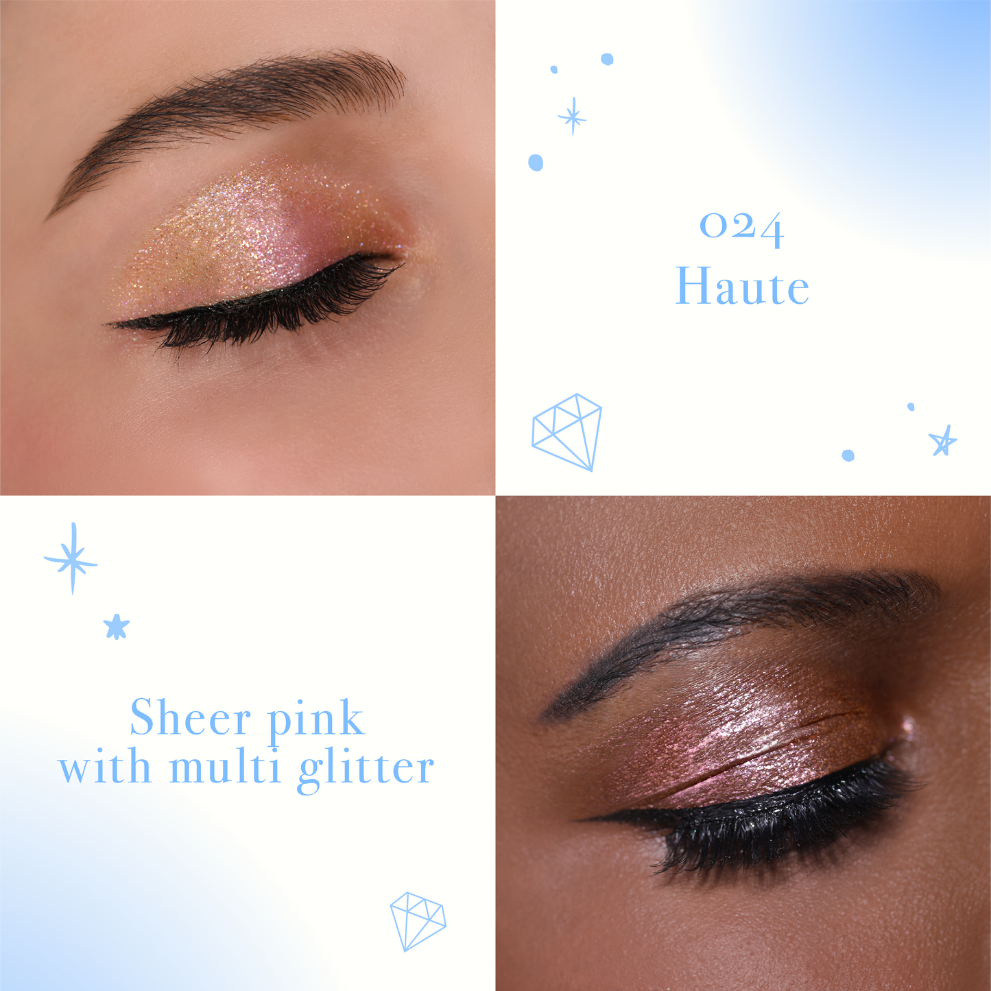 Moira Diamond Daze Liquid Shadow - Haute 024