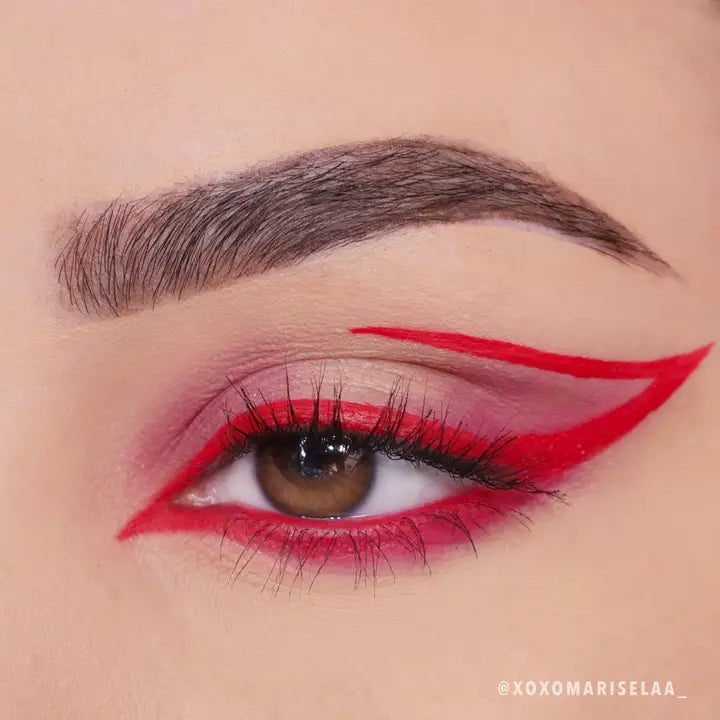 Moira Statement Gel Eyeliner - Red 012