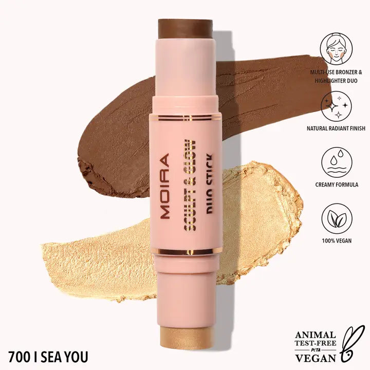 Moira Sculpt & Glow Duo Stick - I Sea You 700