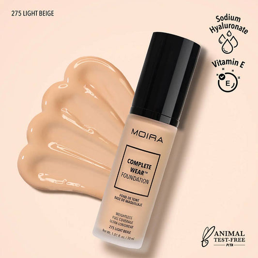Moira Complete Wear™ Foundation - Light Beige 275