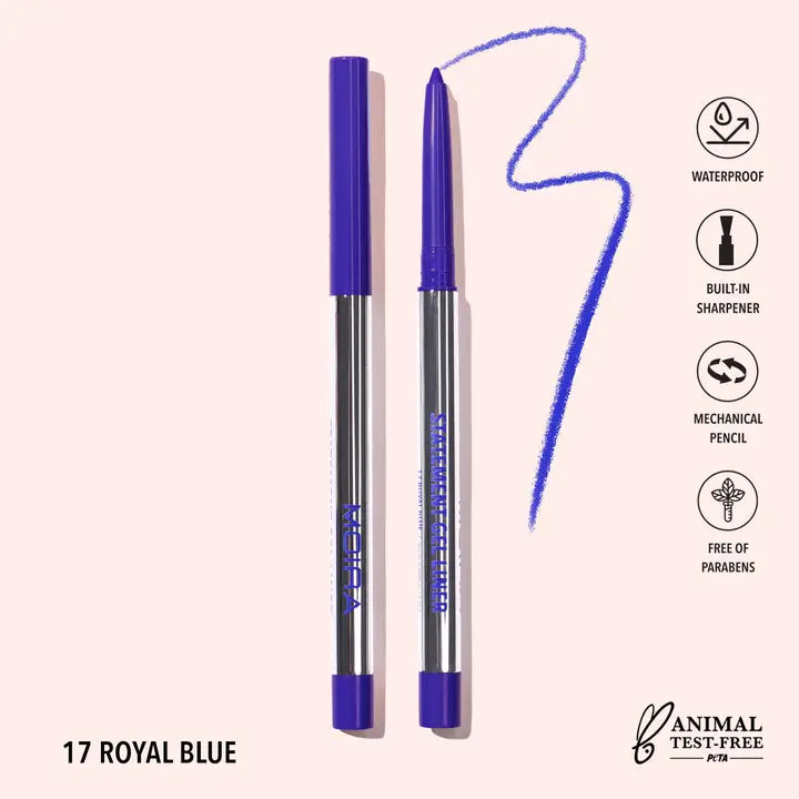 Moira Statement Gel Eyeliner - Royal Blue 017