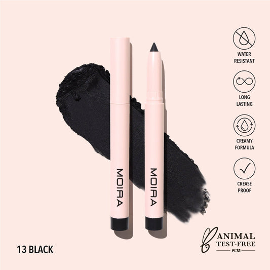 Moira At Glance Stick Shadow - Black 013