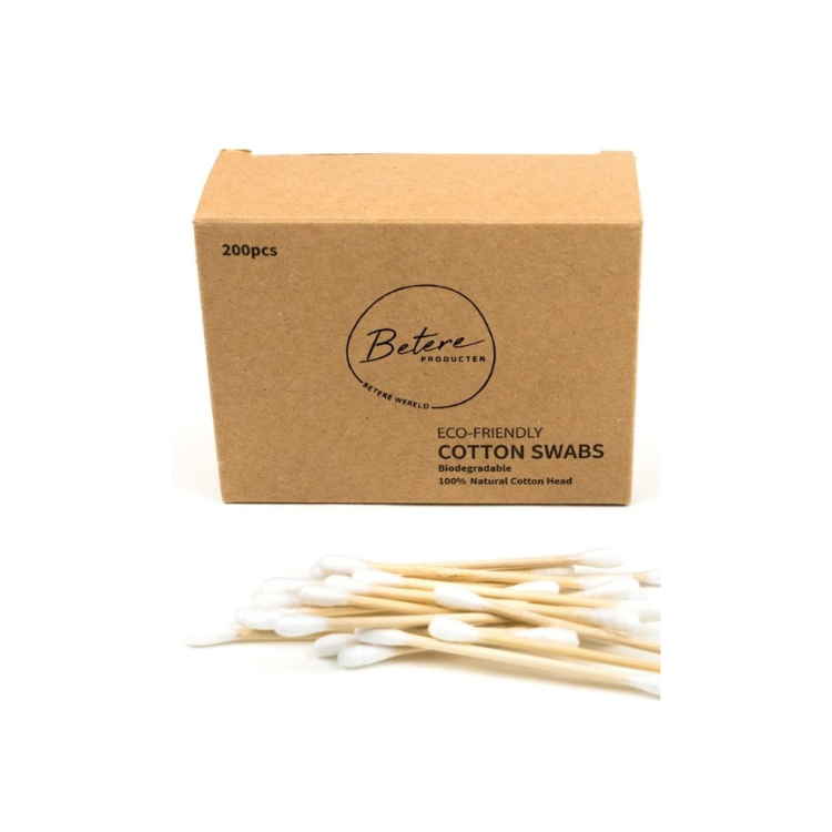 BetereProducten Bamboo wattenstaafjes 200 stuks