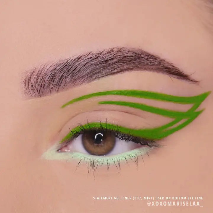 Moira Statement Gel Eyeliner - Mint 007