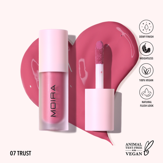 Moira Love Steady Liquid Blush - Trust 007