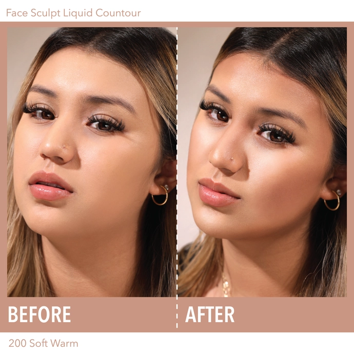 Moira Face Sculpt Liquid Contour - Soft Warm 200