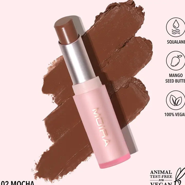 Moira Signature Lipstick - Mocha 002