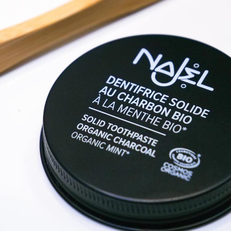 Aleppo Najel Organic Charcoal Solid Toothpaste