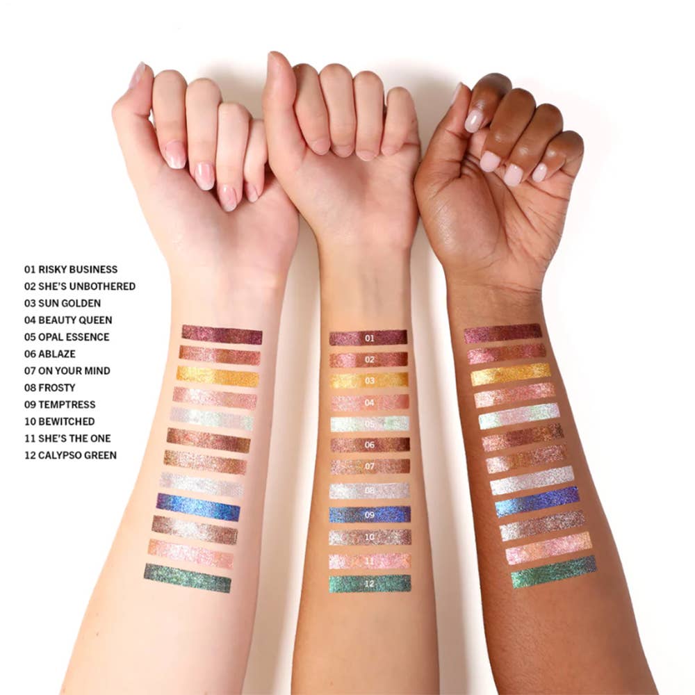 Moira Stellar Glaze Stick Shadow - Calypso Green 012