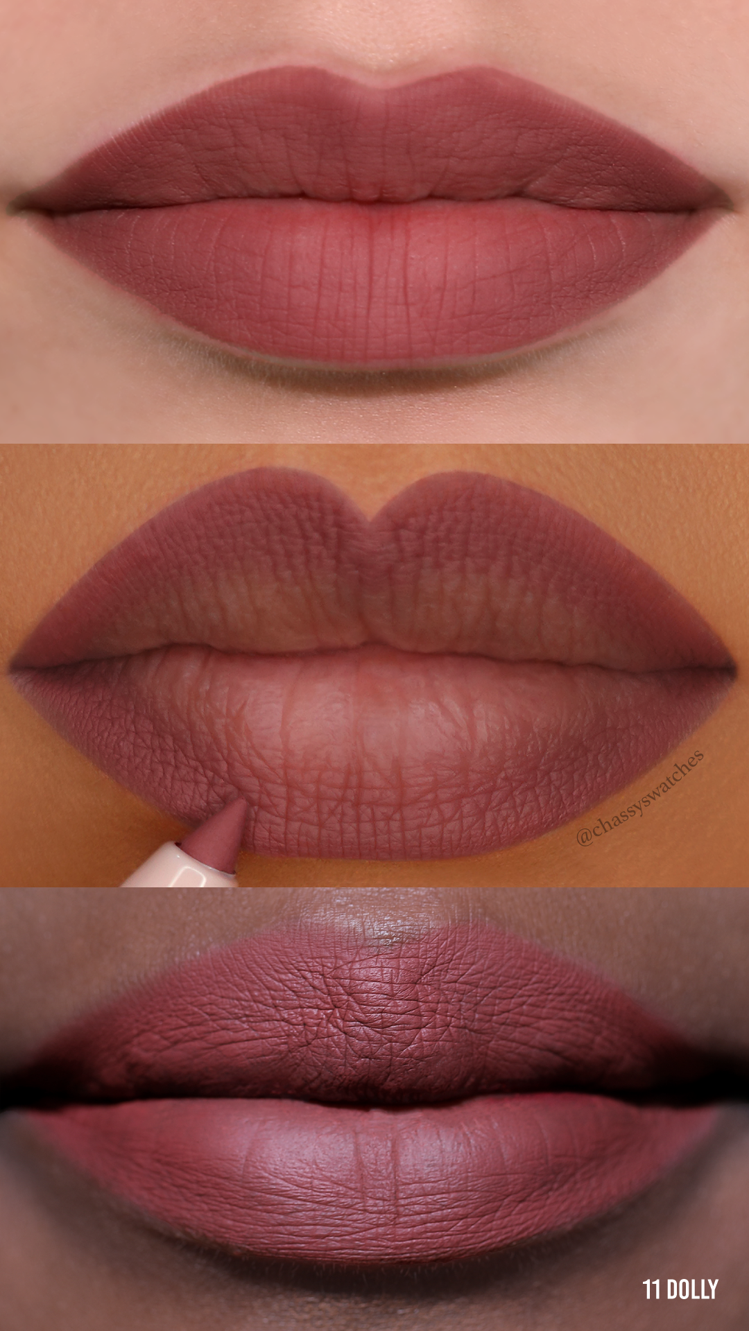 Moira Lip Appeal Waterproof Liner - Dolly 011