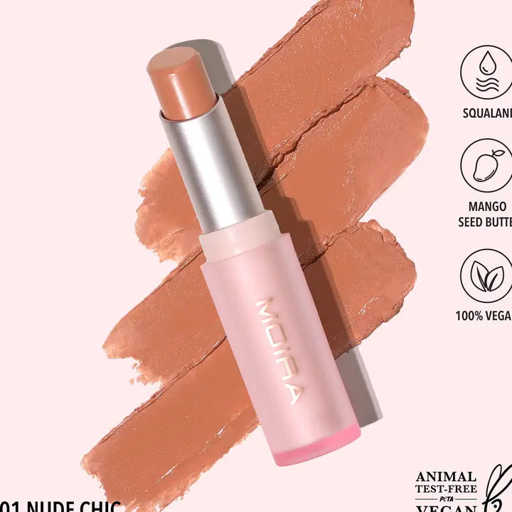 Moira Signature Lipstick - Nude Chic 001