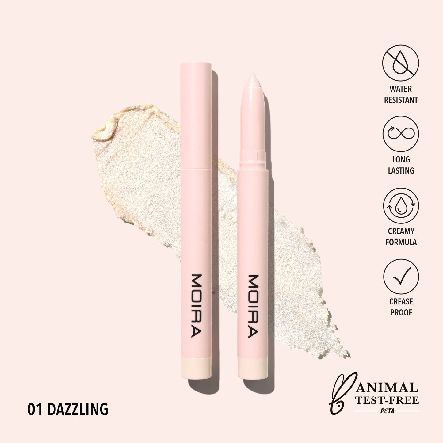 Moira At Glance Stick Shadow - Dazzling 001