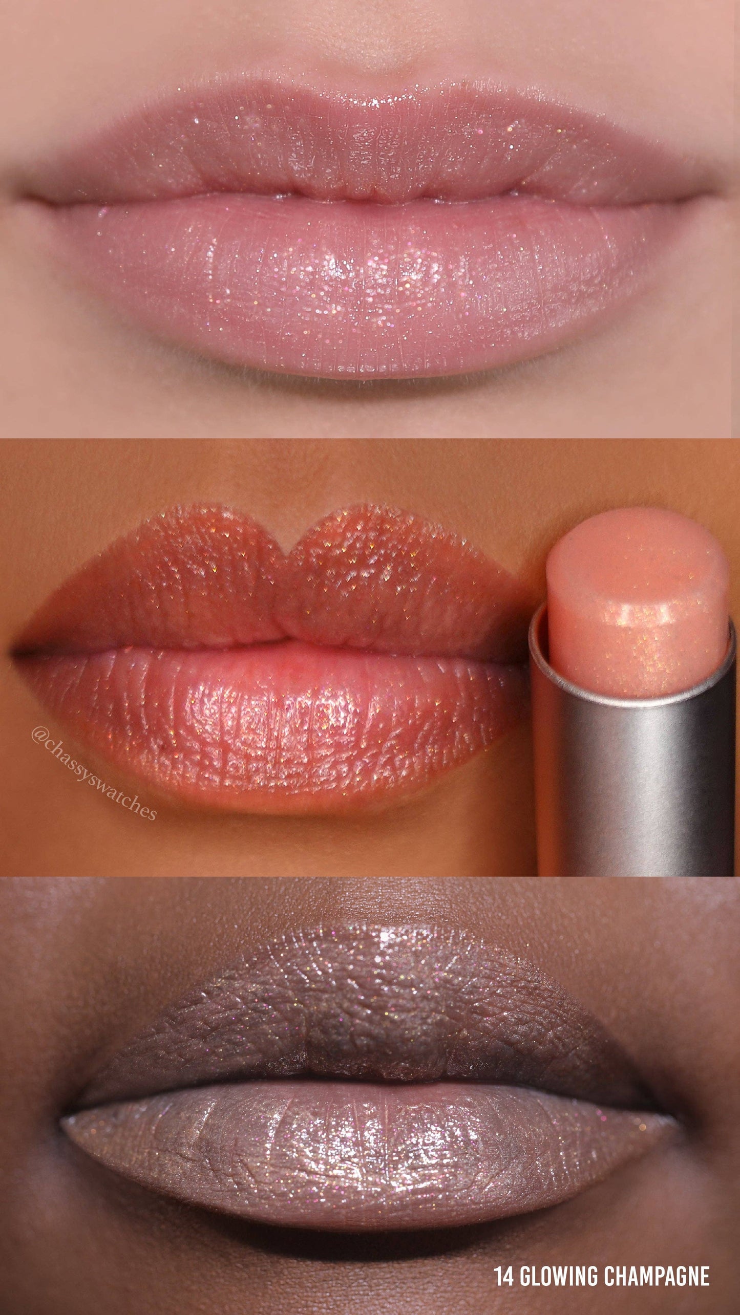 Moira Signature Lippenstift - Glowing Champagne 014