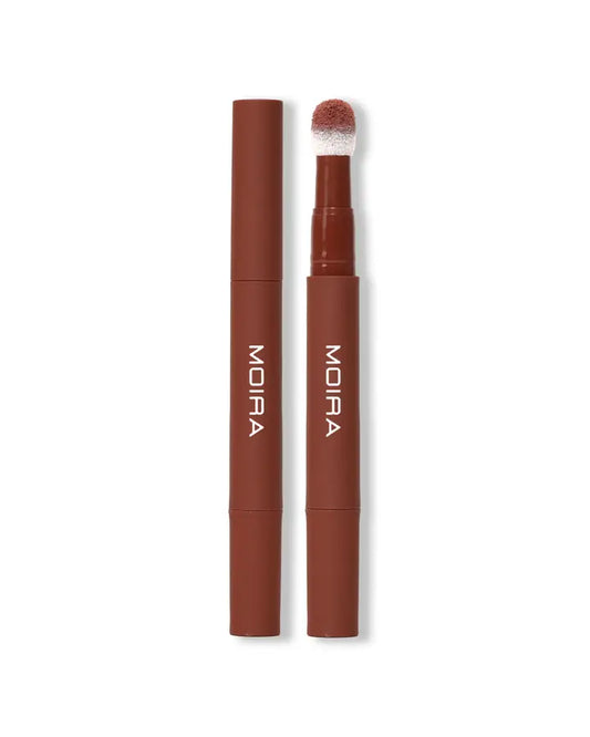 Moira Cushion Kiss Lip Cream - Leather Brown 004