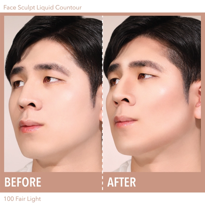 Moira Face Sculpt Liquid Contour - Fair Light 100