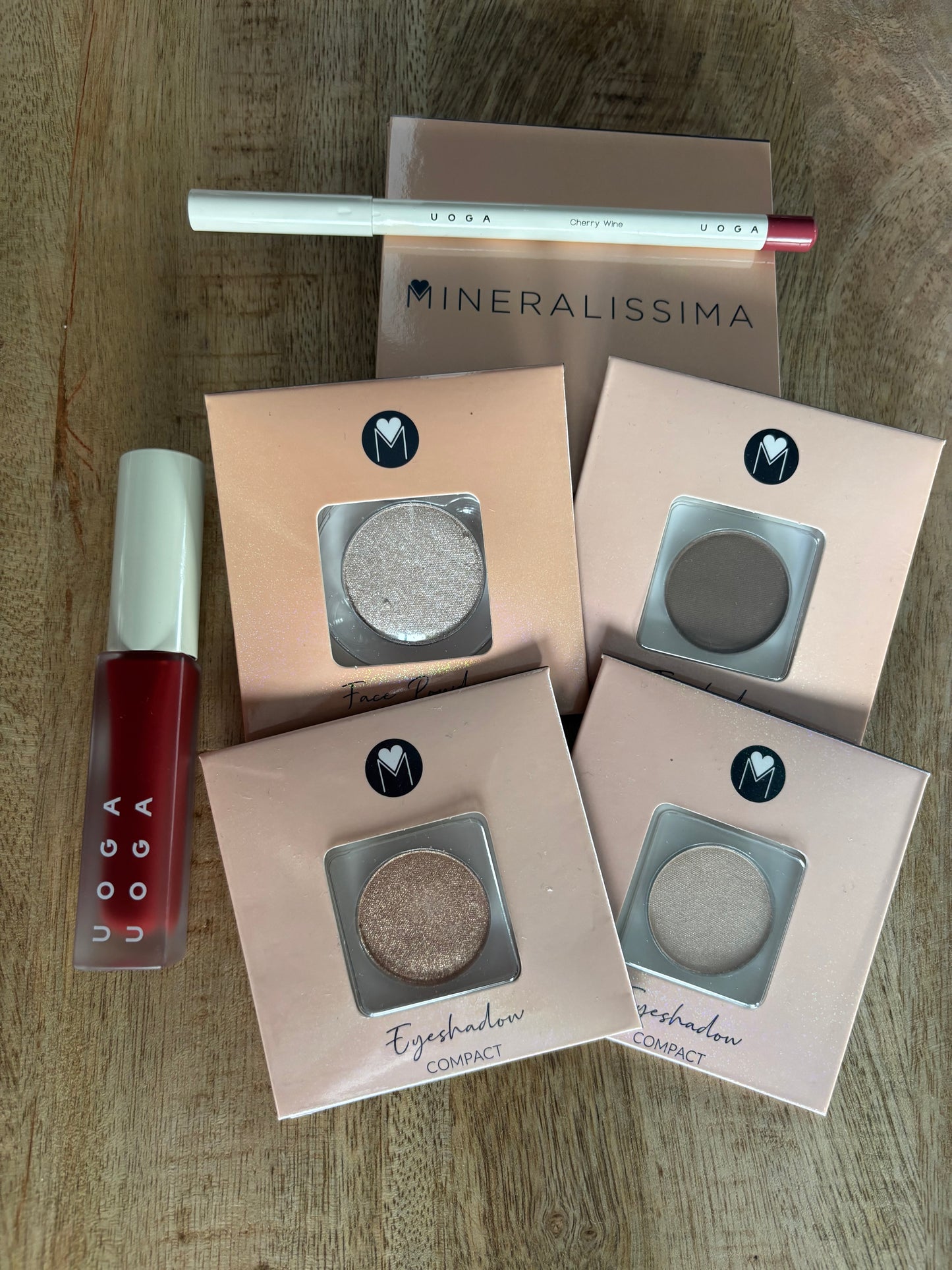 Brownie Glam Oogschaduw pakket met of zonder lip producten