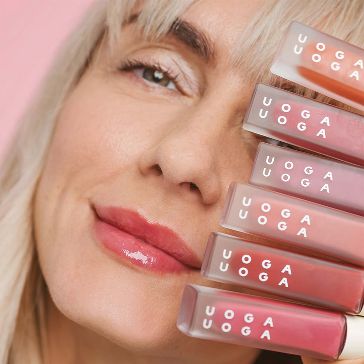 Uoga Uoga Natural Lip Gloss Roseberry