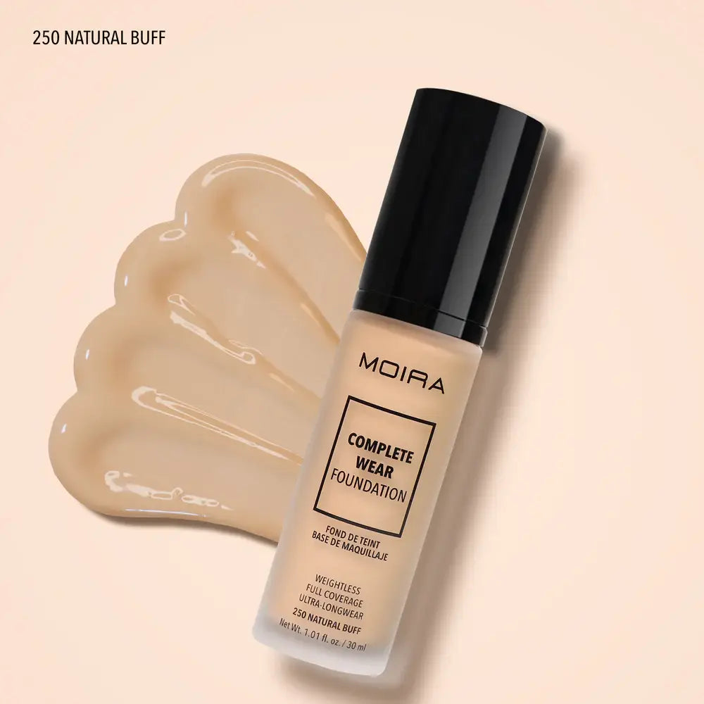 Moira Complete Wear™ Foundation - Natural Buff 250