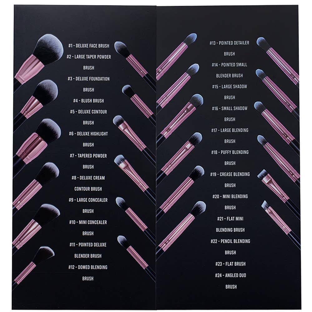 Beauty Creations Brush Set - Black Unbothered