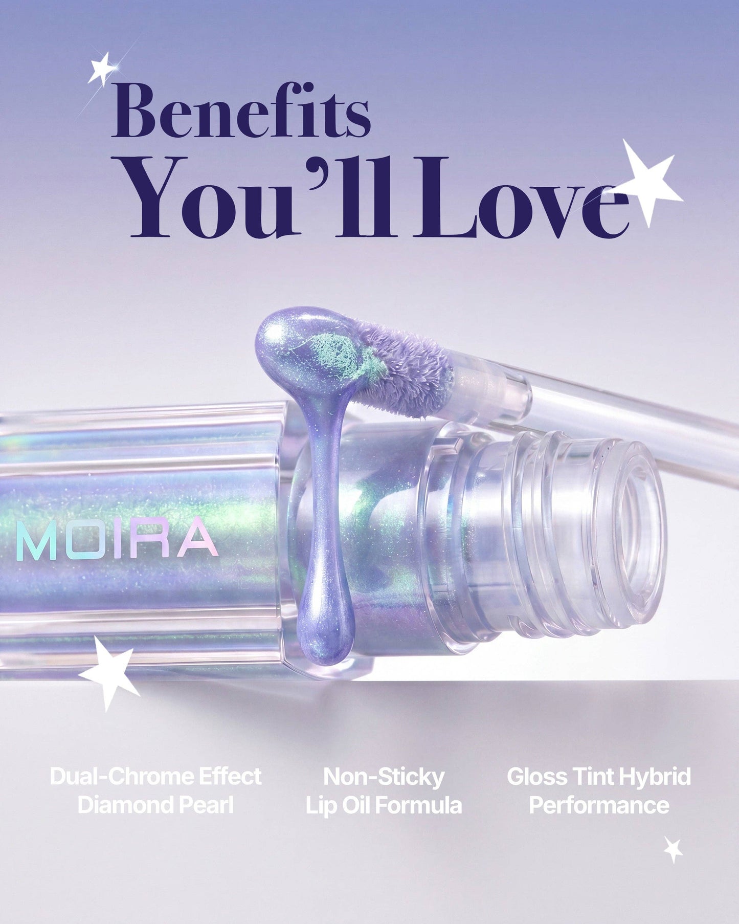 Moira Chroma Kiss pH-tint Oil - Icy Violet 006