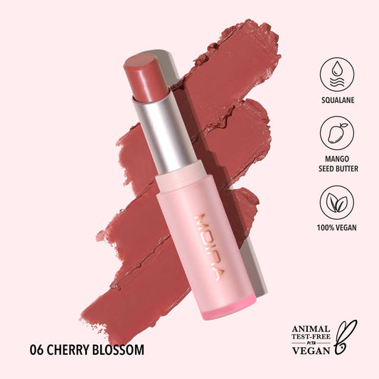 Moira Signature Lipstick - Cherry Blossom 006