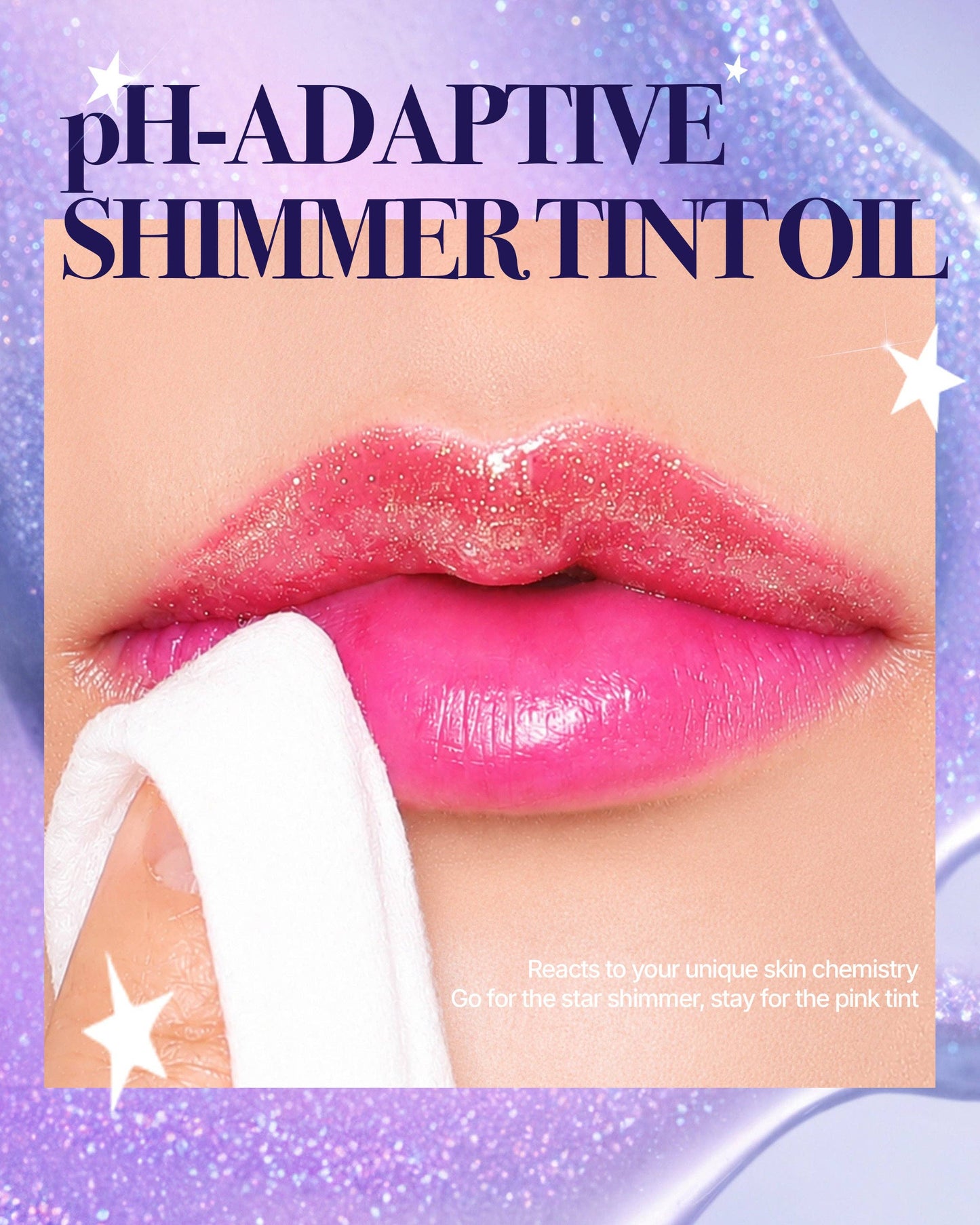 Moira Chroma Kiss pH-tint Oil - Icy Violet 006