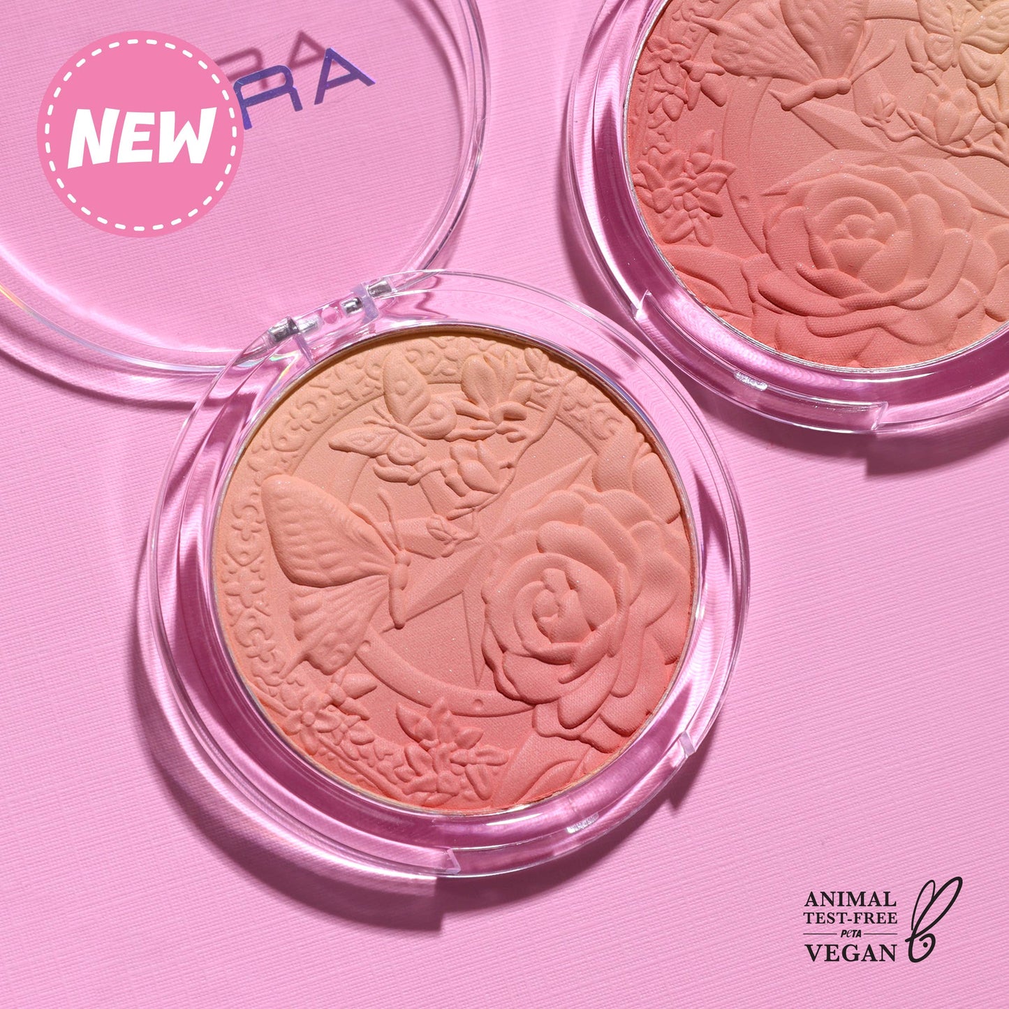 Moira Signature Ombre Blush - Sweet Peach 001