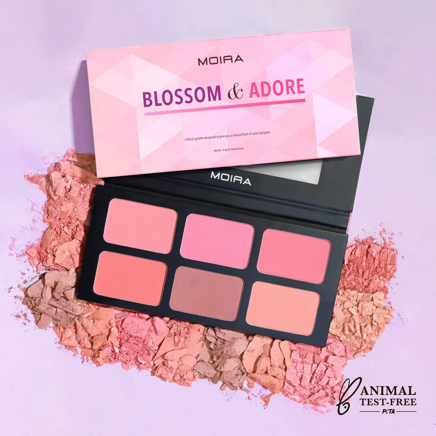 Moira Blossom & Adore Blush Palette