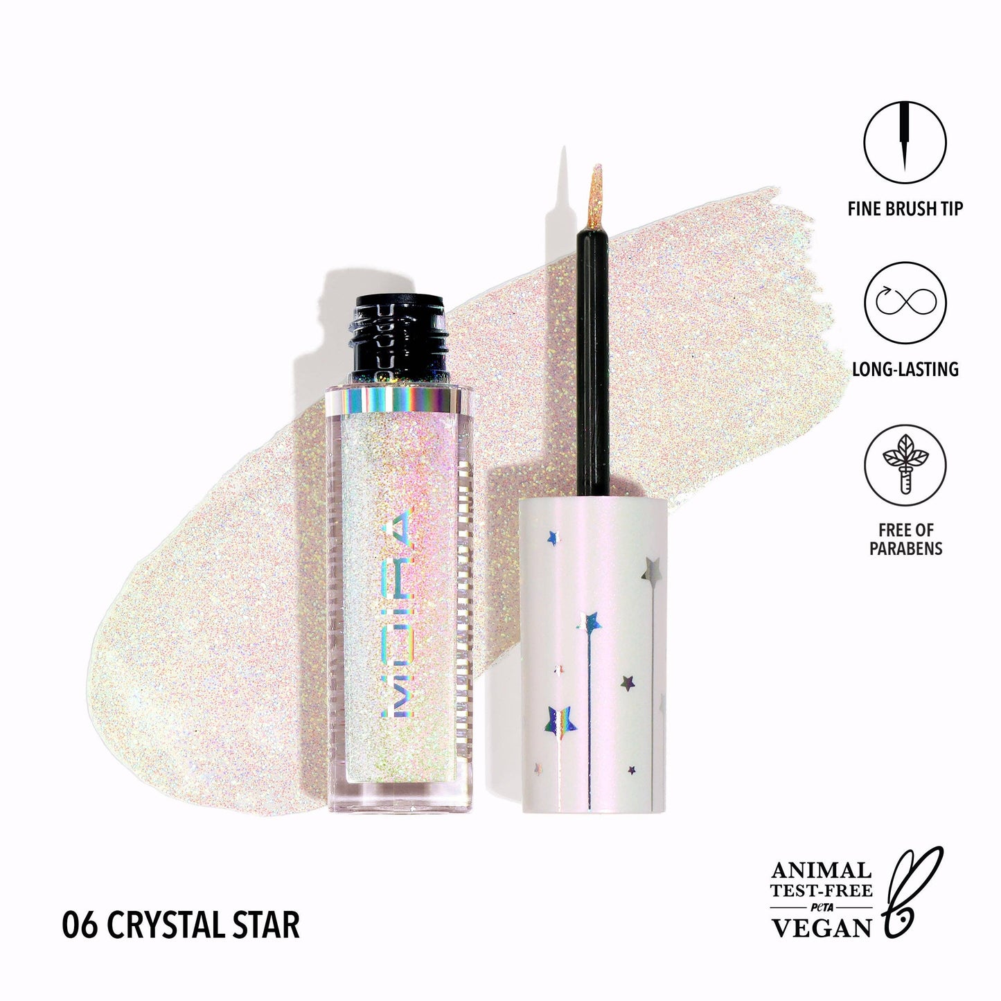 Moira Glitter Glitter Liner - Crystal Star 006