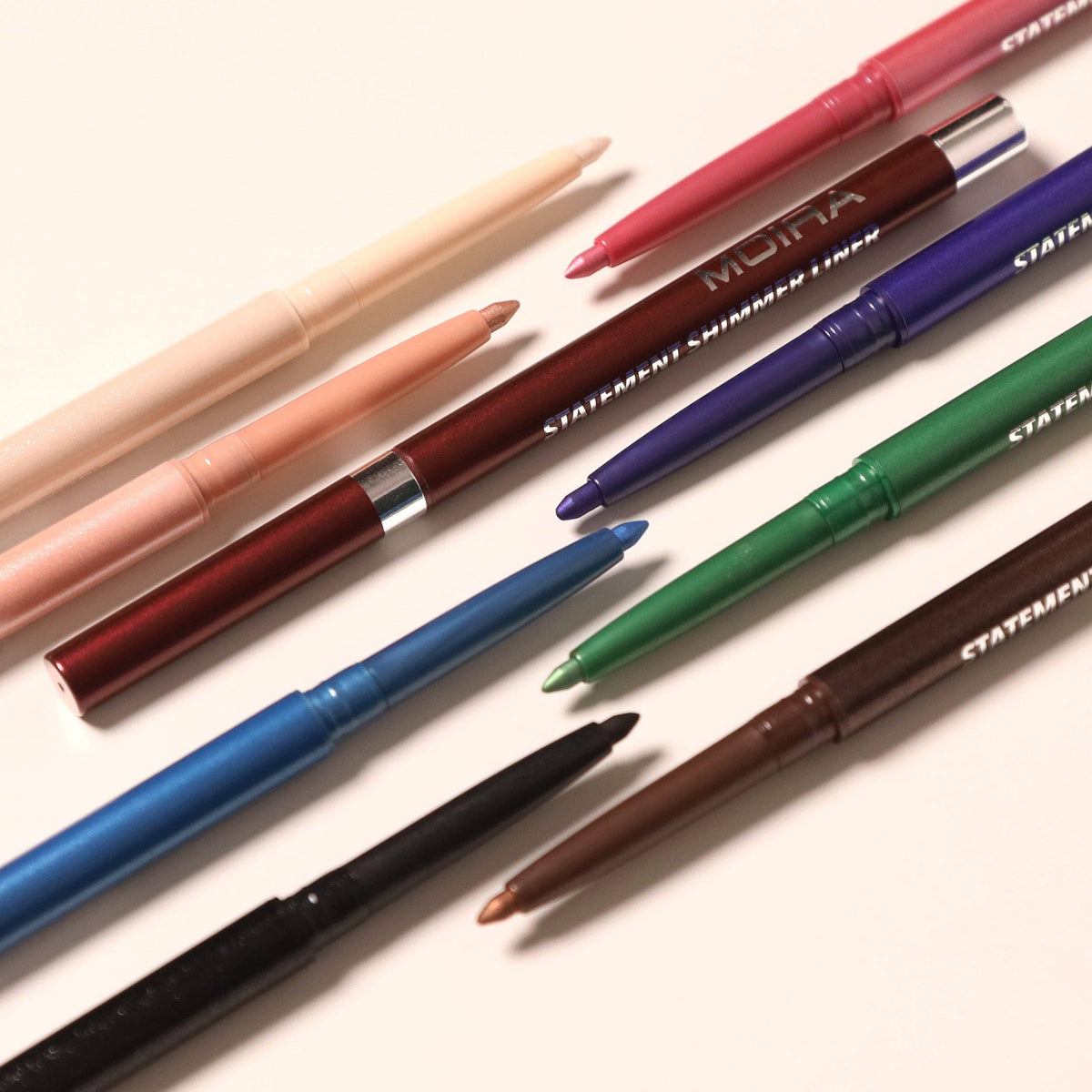 Moira Statement Shimmer Liner - Golden Olive 004